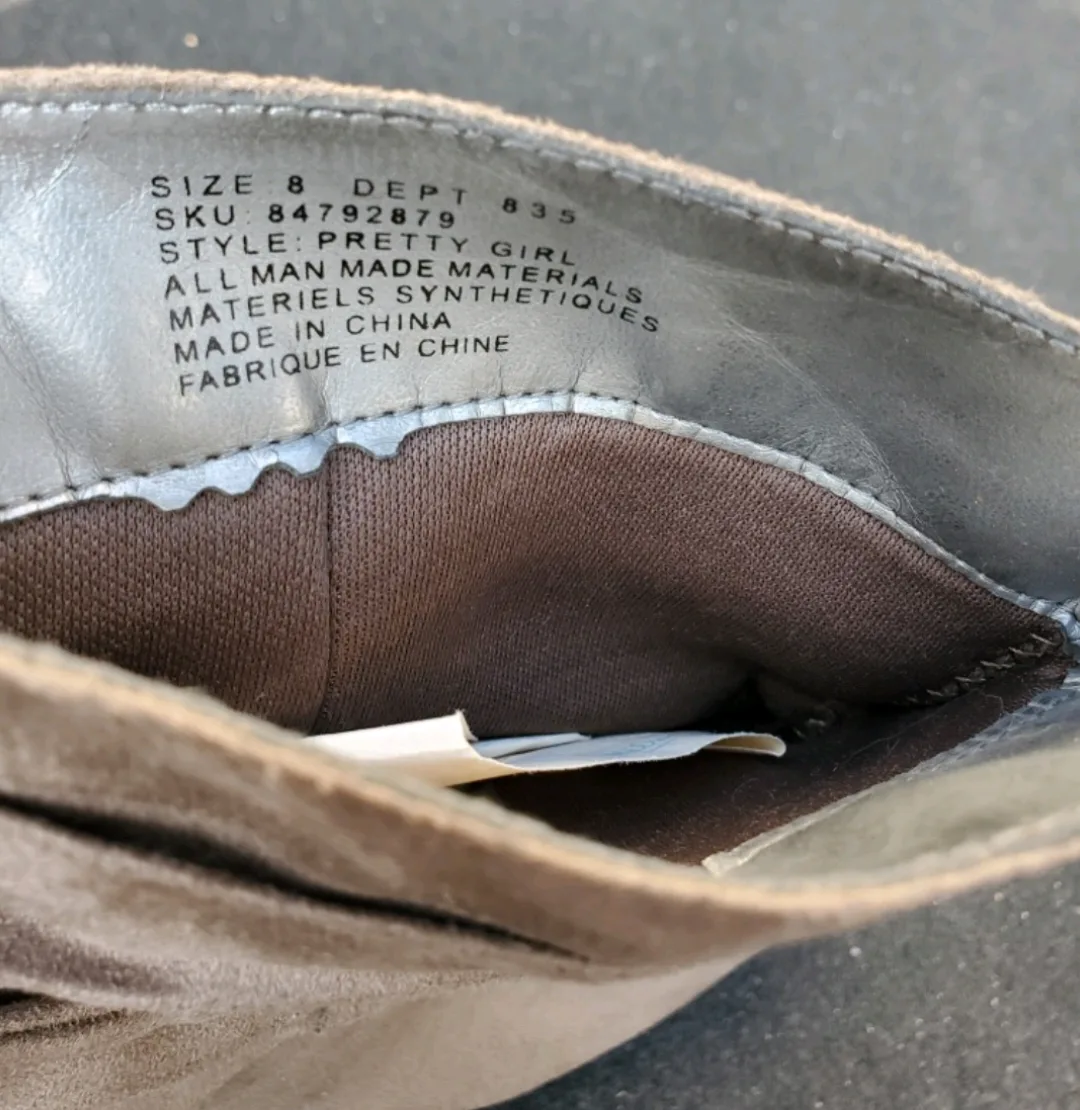 Alfred Sung Pure suede bow high heel ankle boots image indicator(5)