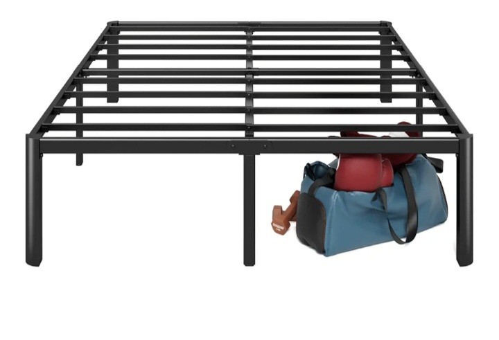 Metal Bed Frame - Black