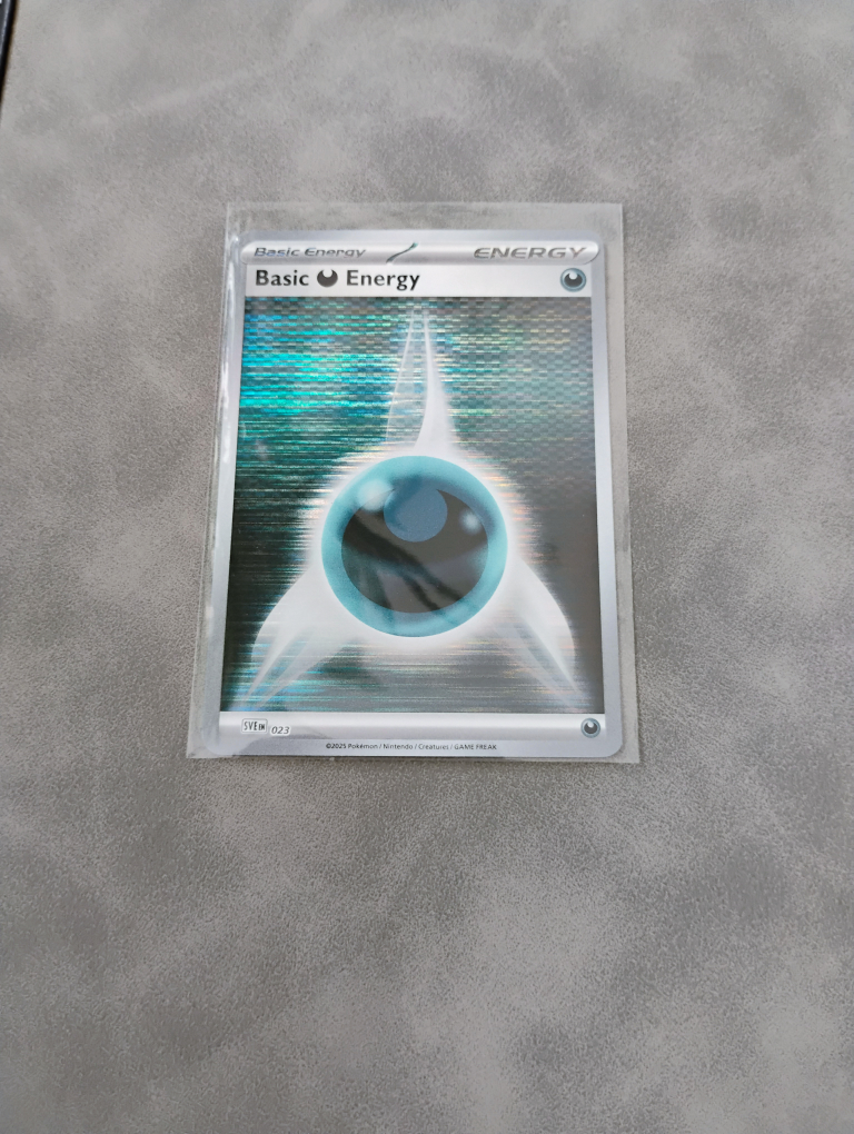 Basic Darkness Energy - Holofoil - Pokemon