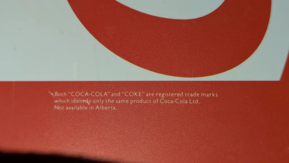 Coca Cola Special Edition Snowman Can - 280 mL with Ad 1989 image indicator(6)