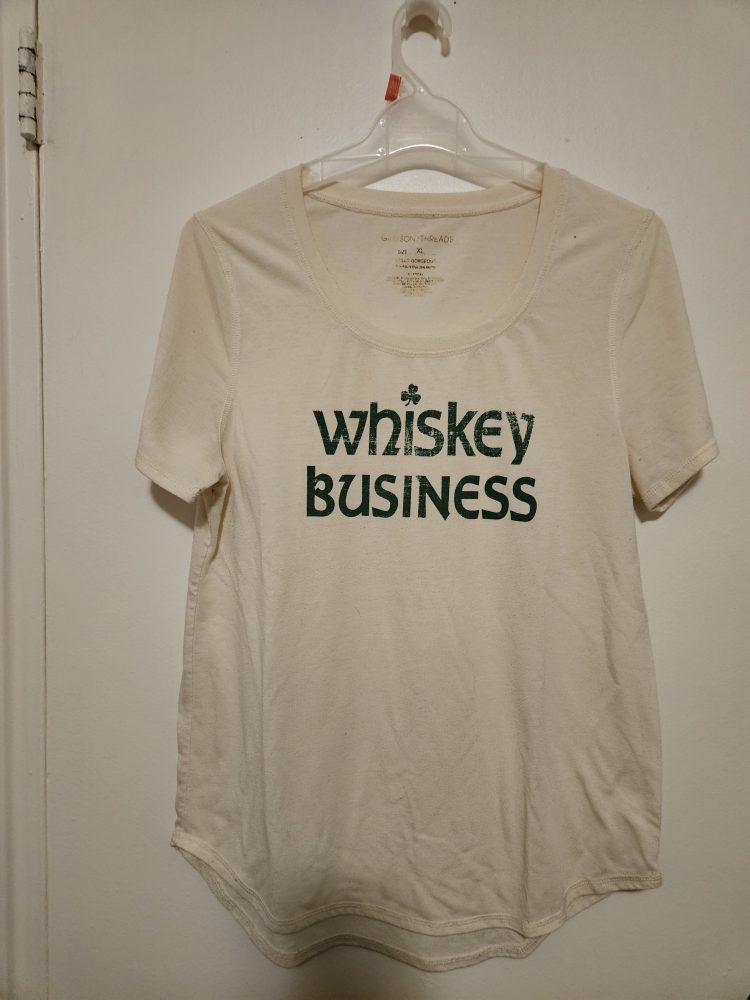 "Whiskey Business" Tee - XL