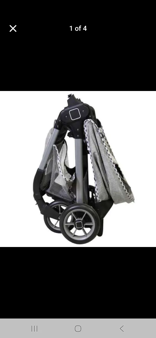 Grey Baby Stroller image indicator(2)