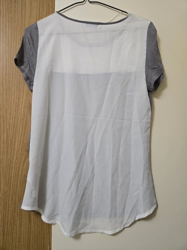 RICKIS XS/TP Grey & White Top image indicator(2)