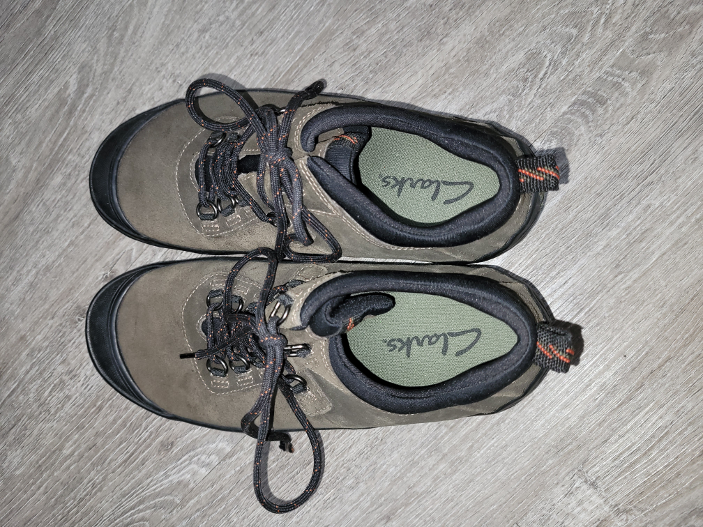Clarks Men's Suede Leather Shoes 9M - photo 3