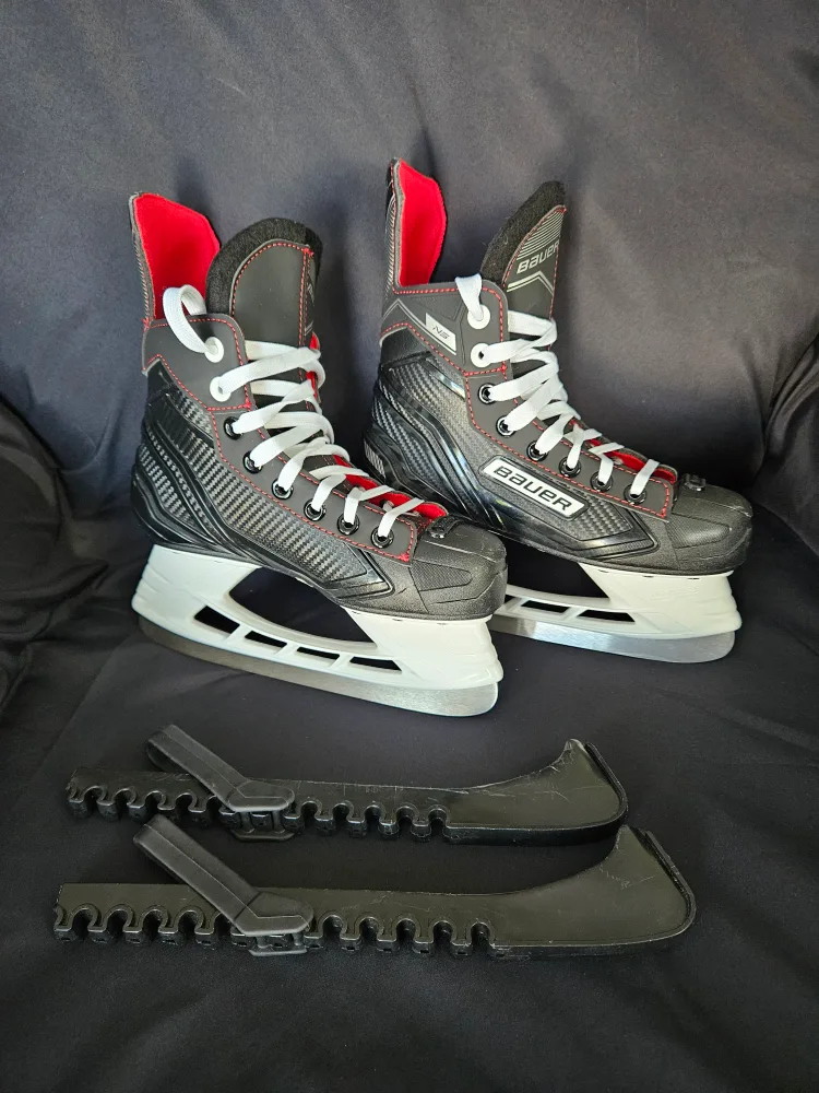Bauer NS size 2 Junior Hockey Skates thumbnail