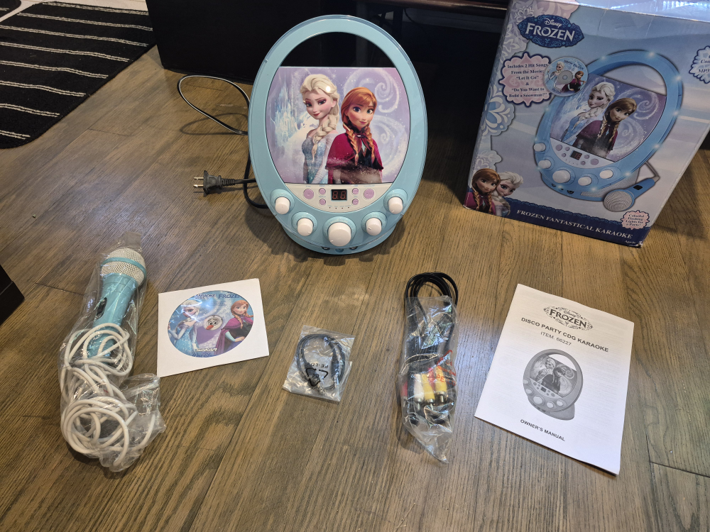 Frozen Disco Party CDG Karaoke Machine