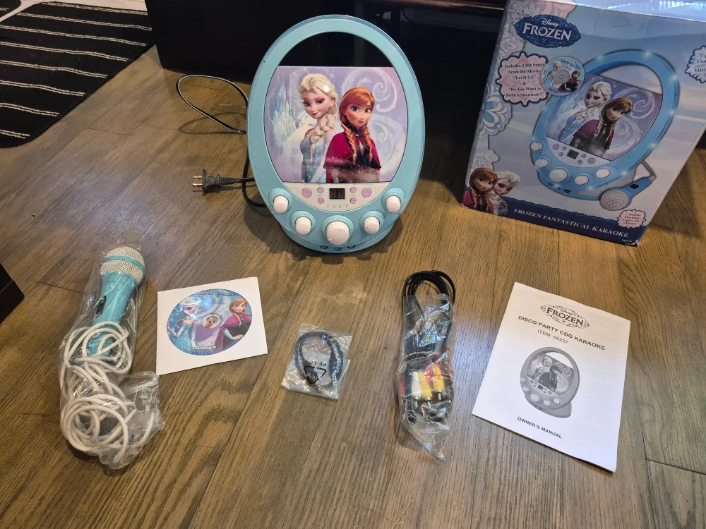 Frozen Disco Party CDG Karaoke Machine thumbnail