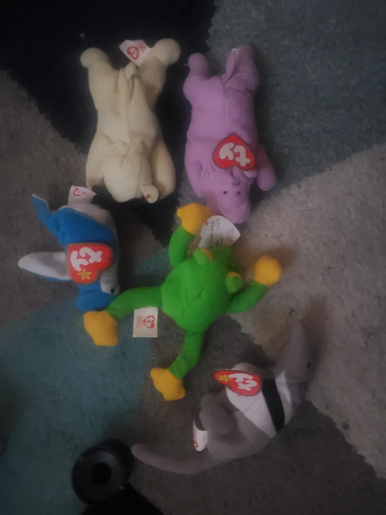 Ty Beanie Babies Plush Lot thumbnail