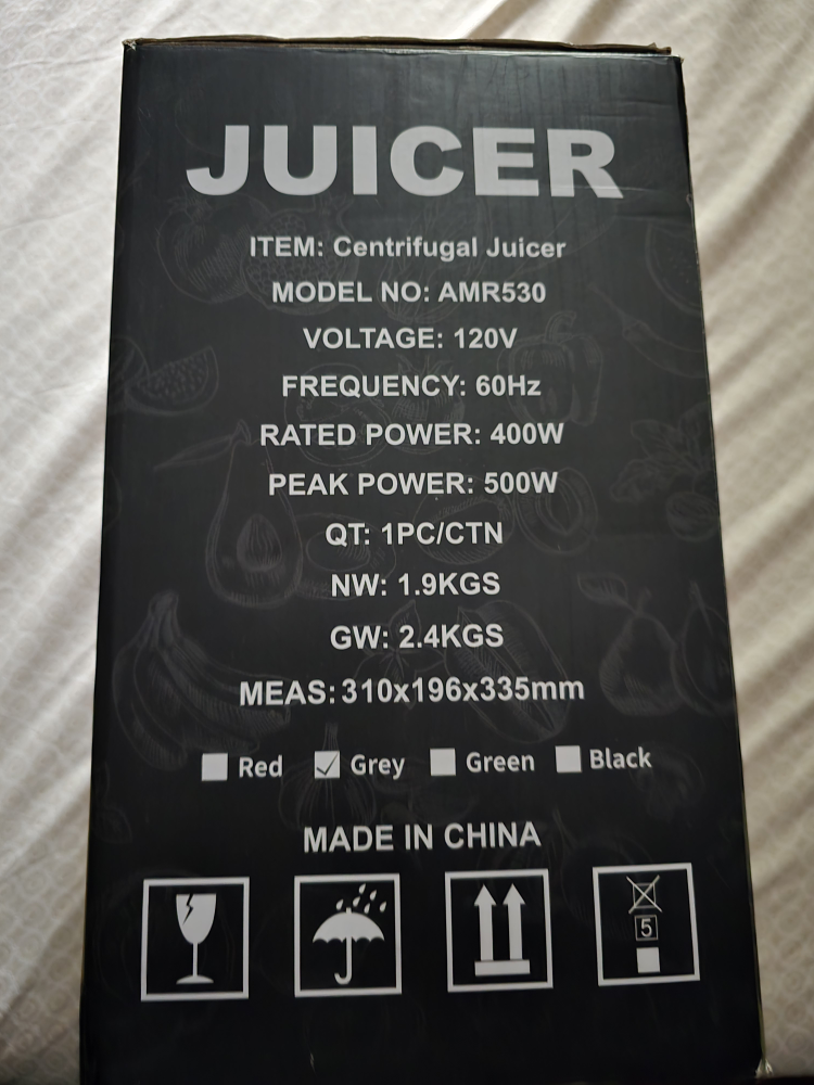 Centrifugal Juicer AMR530 - Like New! - photo 3