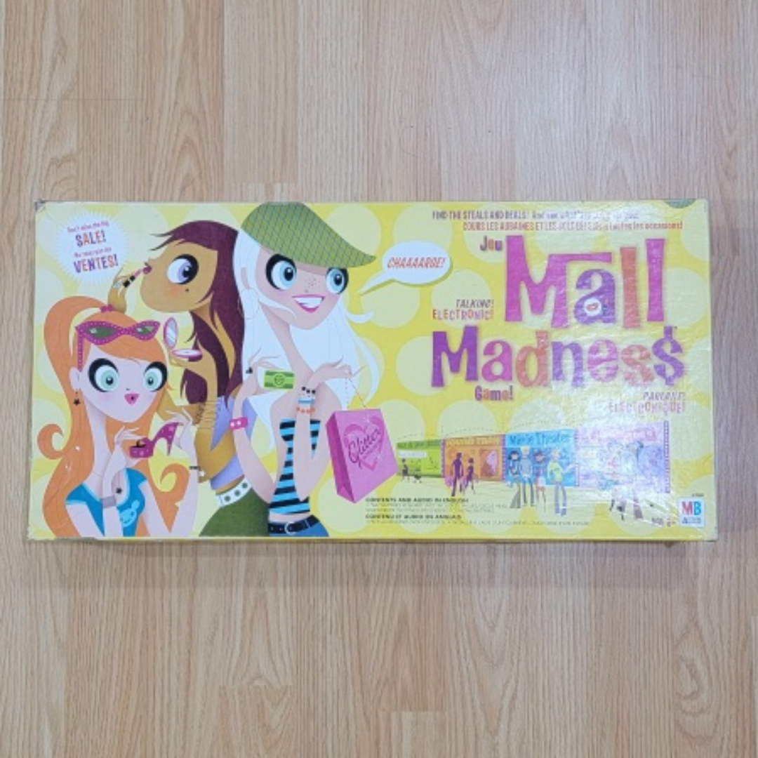 🥳VGC🤩 Mall Madness Board Game (2005) - Tested Complete