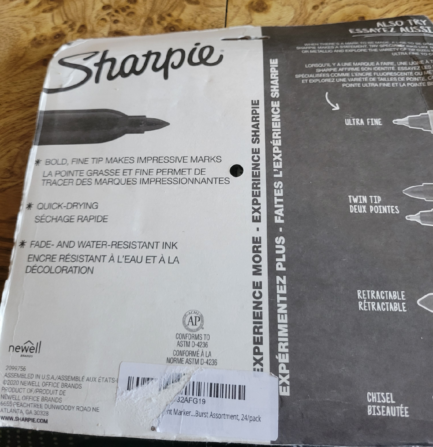 Sharpie Colour Burst Fine Point Markers, 24 Pack - photo 2