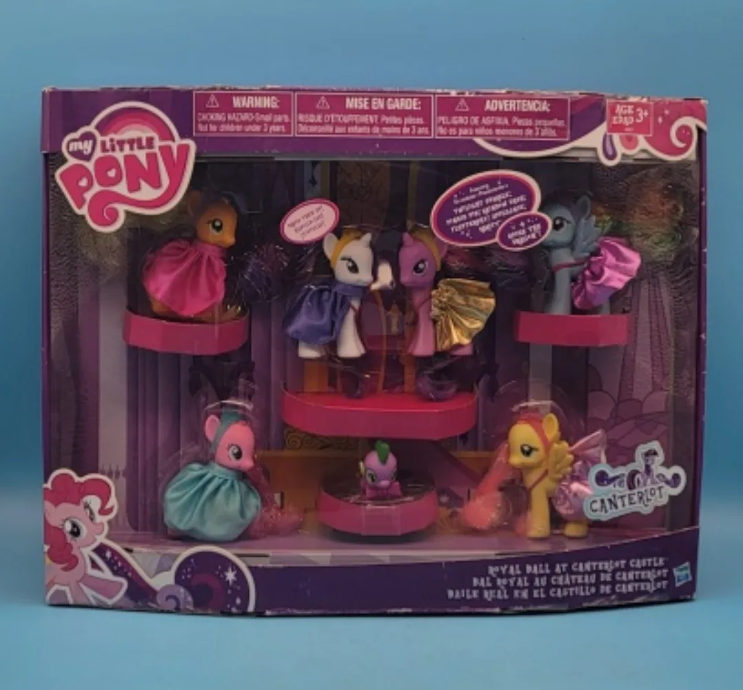 🥳NEW🤩 MLP (2011) ROYAL BALL AT CANTERLOT CASTLE Target Exclusive thumbnail