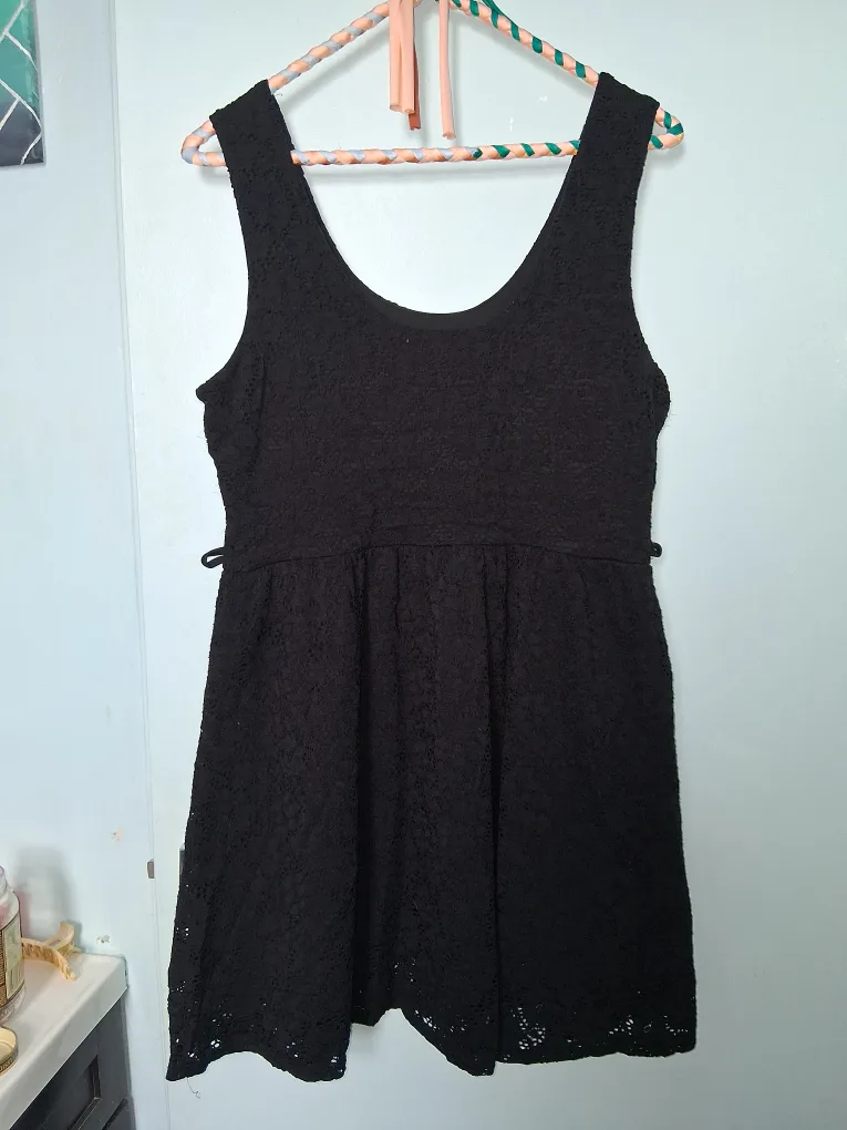 Bluenotes Black Dress - Size L thumbnail