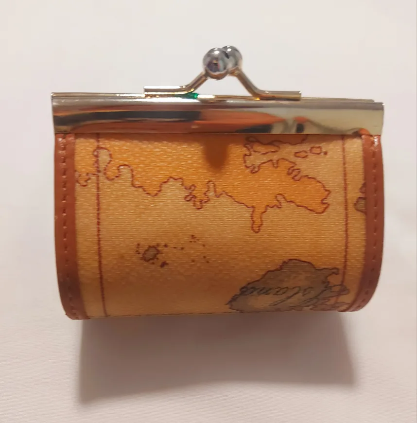 Alviero Martini Geo World Map Coin Purse thumbnail