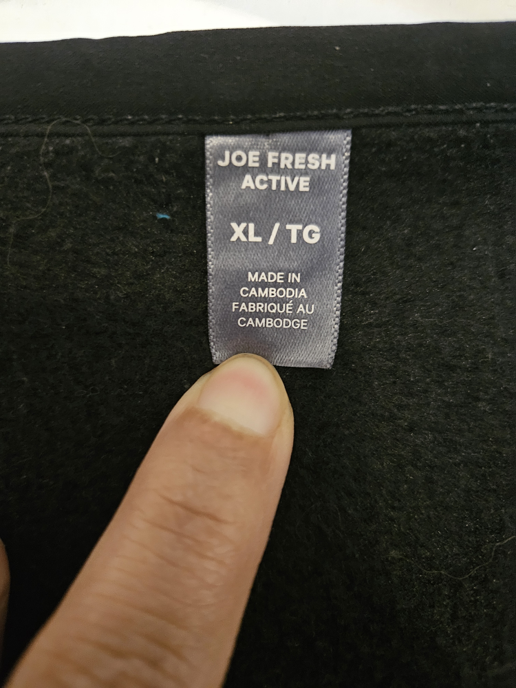Joe Fresh Active Black Cardigan - XL - photo 2