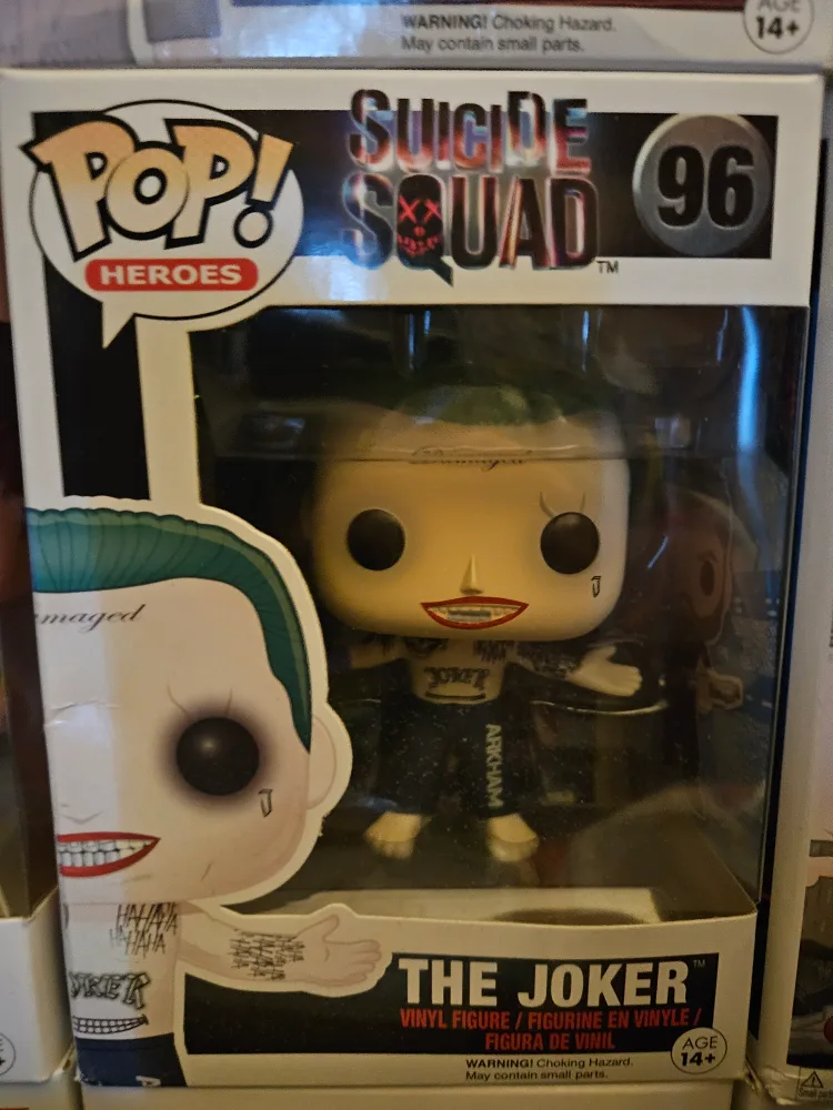 Funko Pop! Heroes Suicide Squad Joker #96 MINT thumbnail