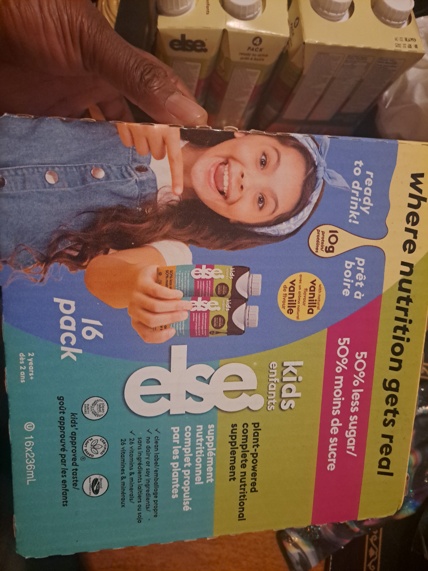 Else Kids Vanilla Nutritional Supplement Drink