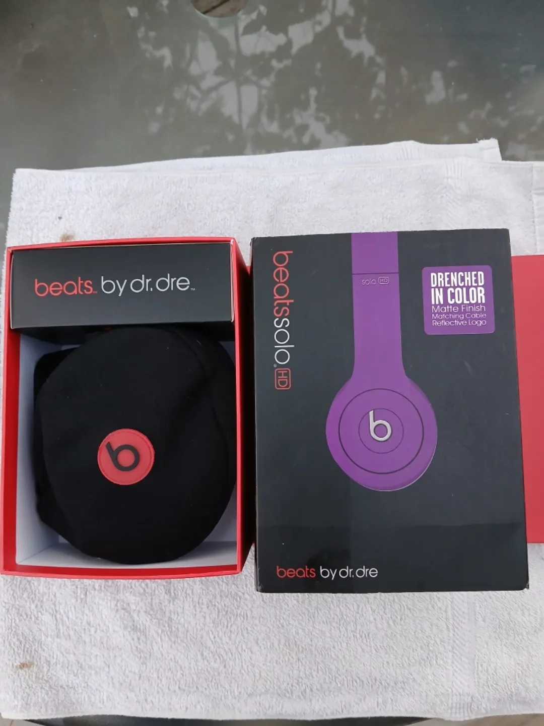 Beats Solo HD Purple Headphones with Box image indicator(8)
