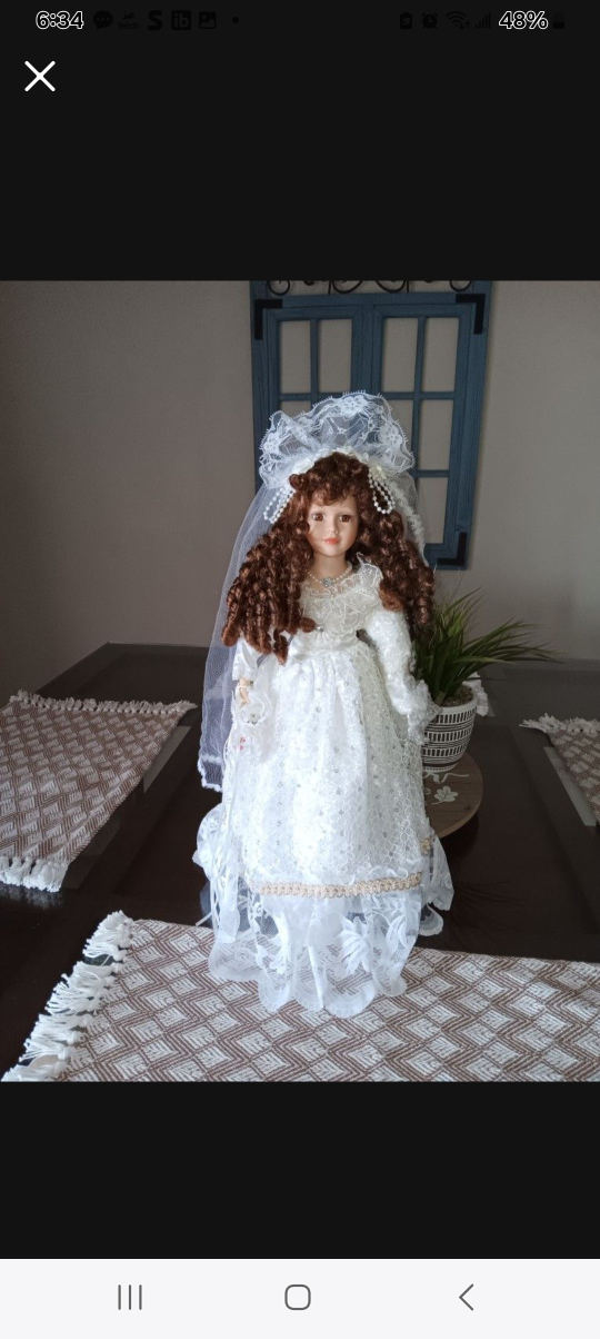 Porcelain Bride Doll