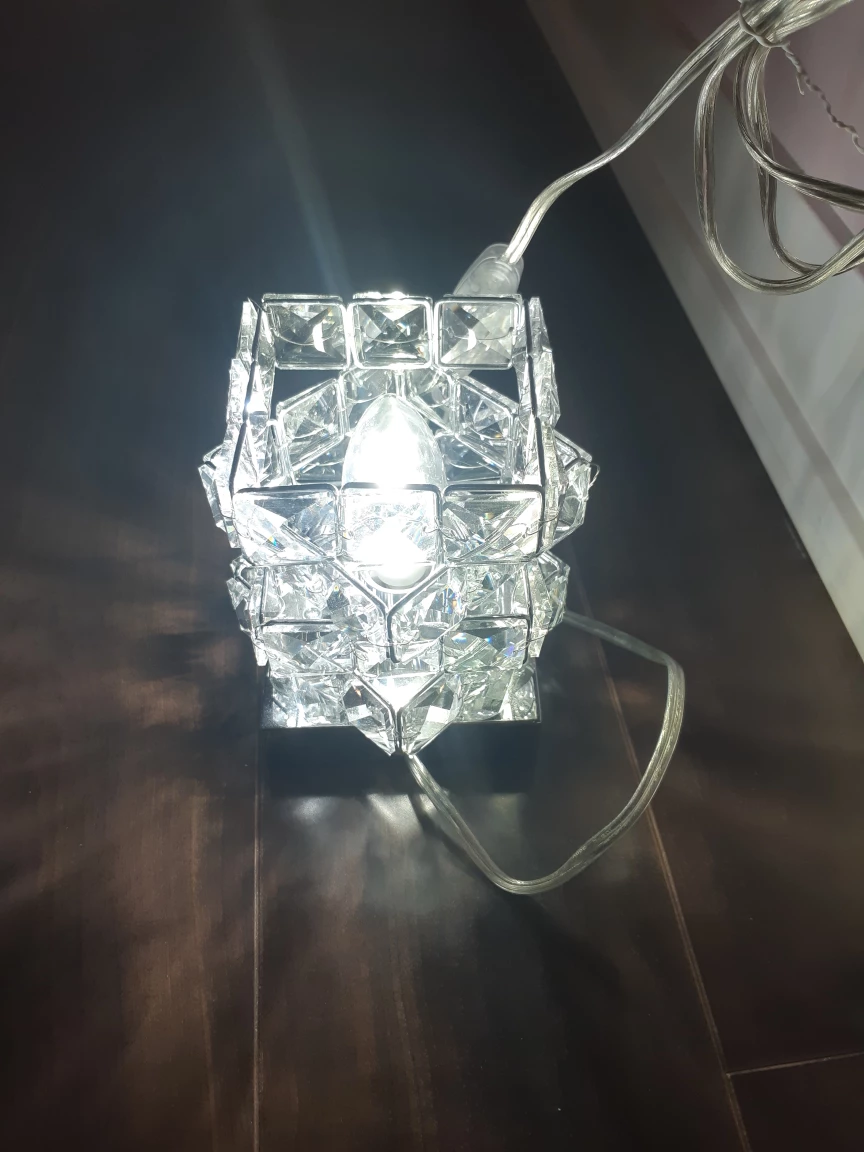 Crystal Accent Table Lamp