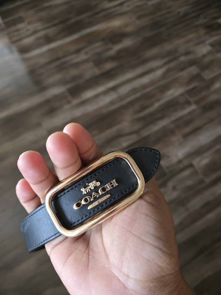 Black Leather Belt - photo 2