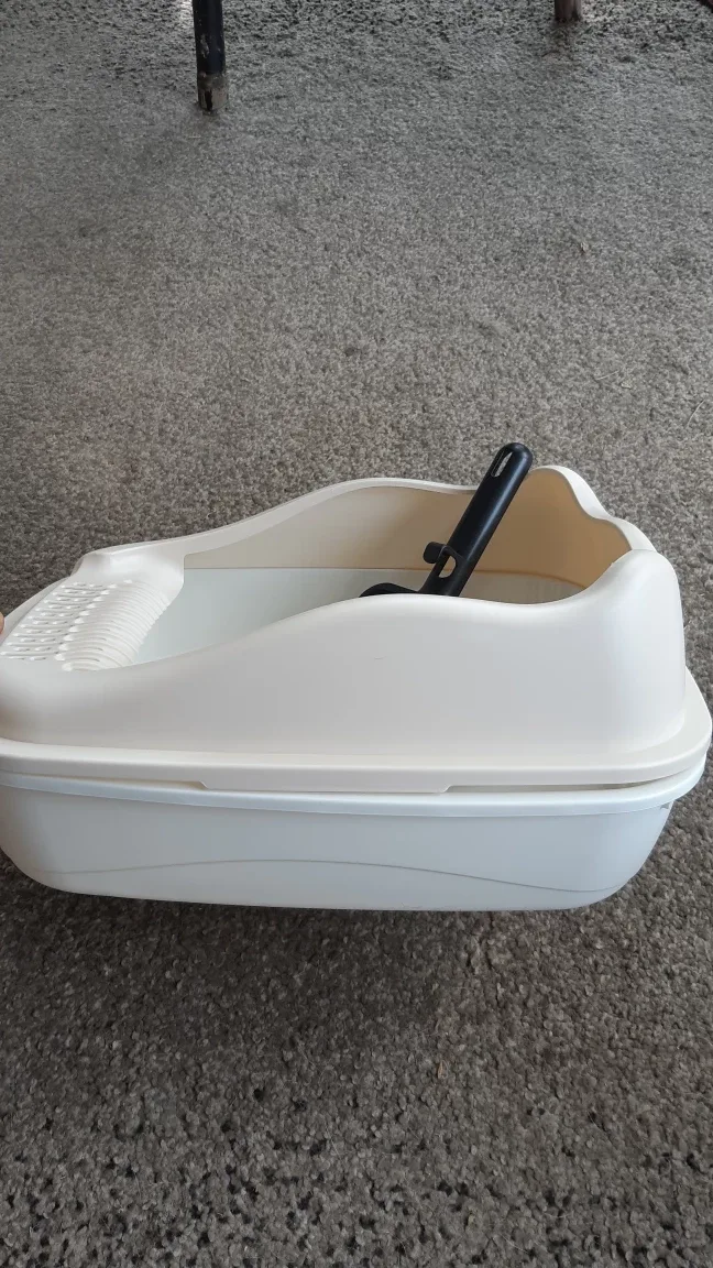Cat Litter Box with Scoop image indicator(2)