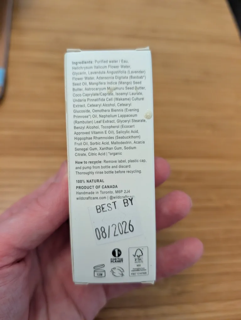 BNIB Wildcraft Revive Bio-Retinol Face Serum image indicator(4)