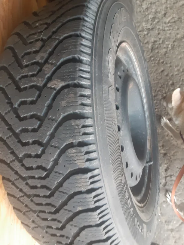 Goodyear Nordic winter 15" tires WITH rims P205 image indicator(4)