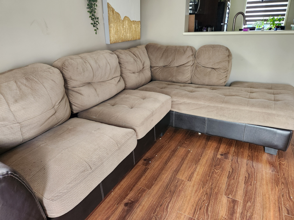 Brown Sectional Sofa - photo 2