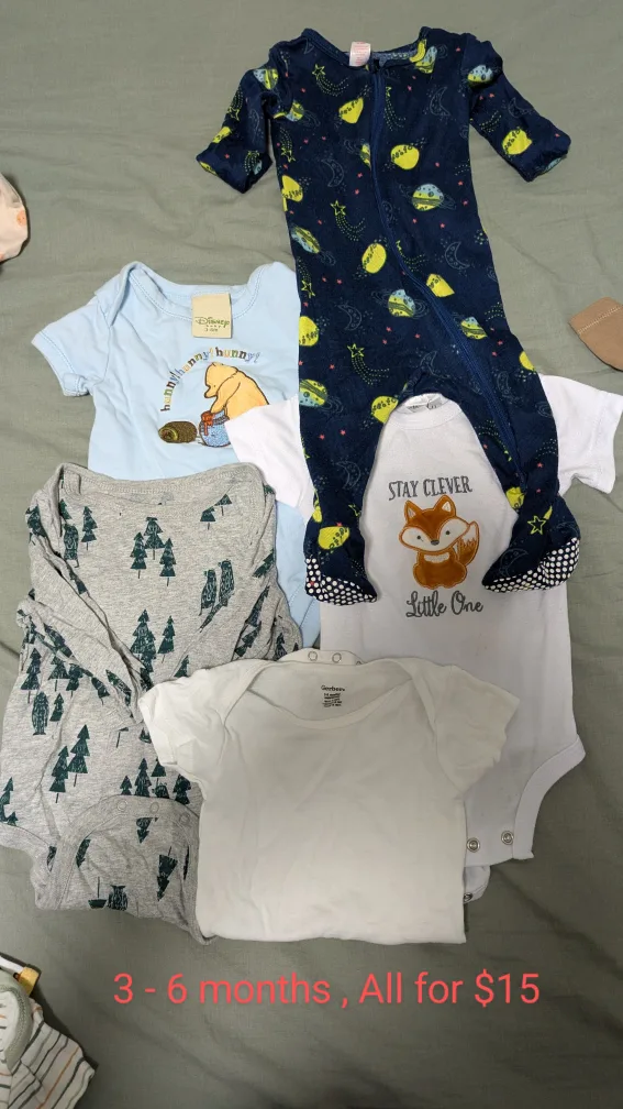 Baby Clothes Bundle - 3 to 12 months image indicator(10)