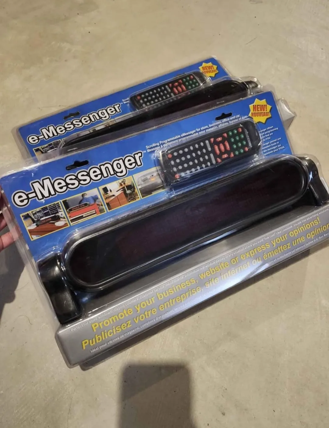 Programmable LED Sign E-Messenger 12v & 120v Power thumbnail