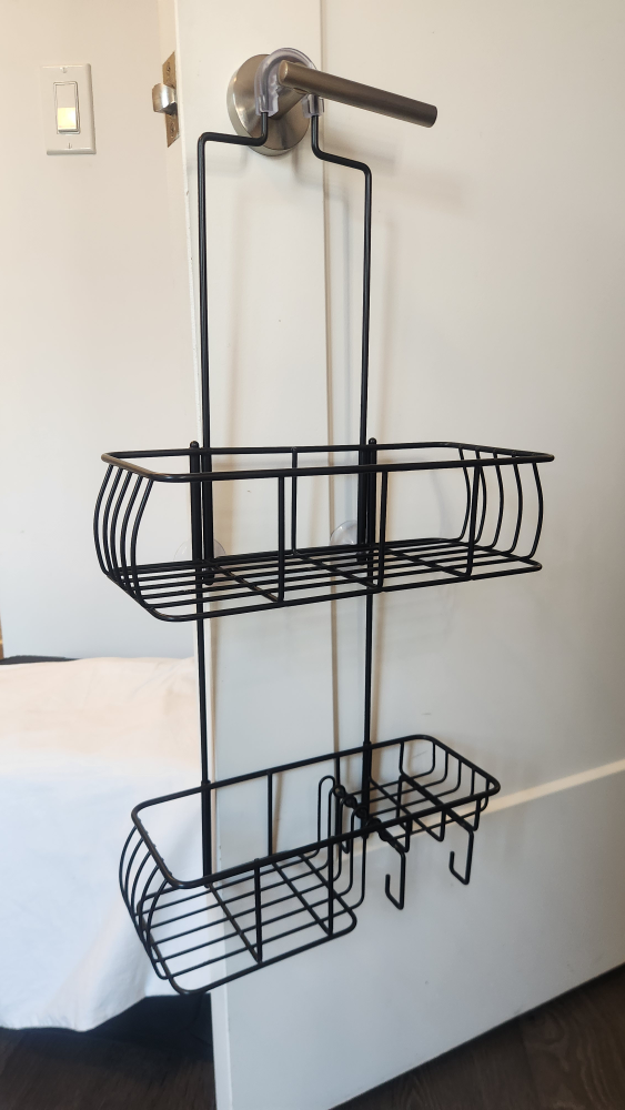 Anti-Swing Hanging Shower Caddy - Rust Proof - photo 3