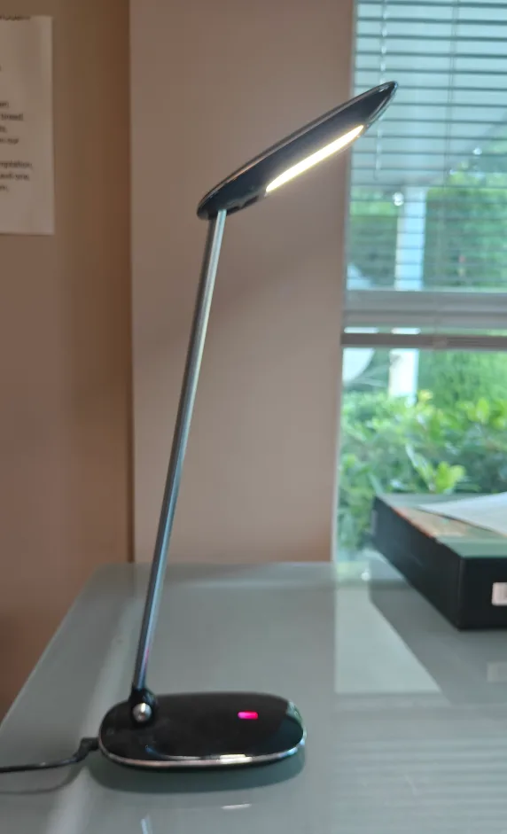 Black LED Desk Lamp with 3 Light Settings 🧡💖 thumbnail