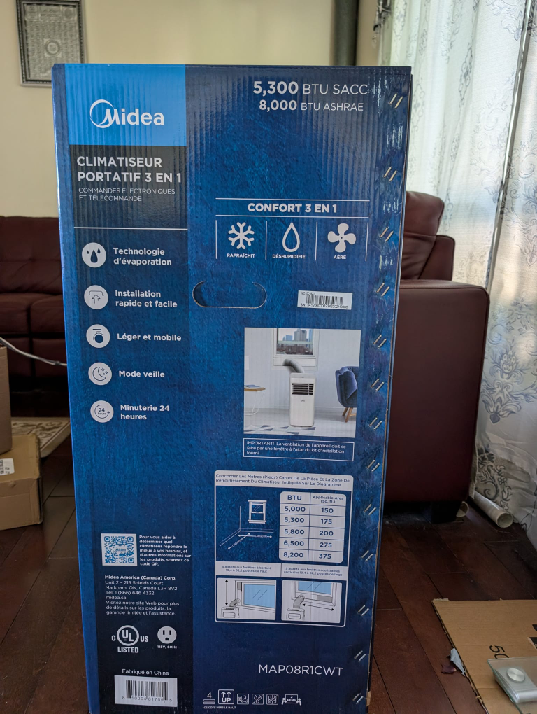 midea portable air condition - photo 3