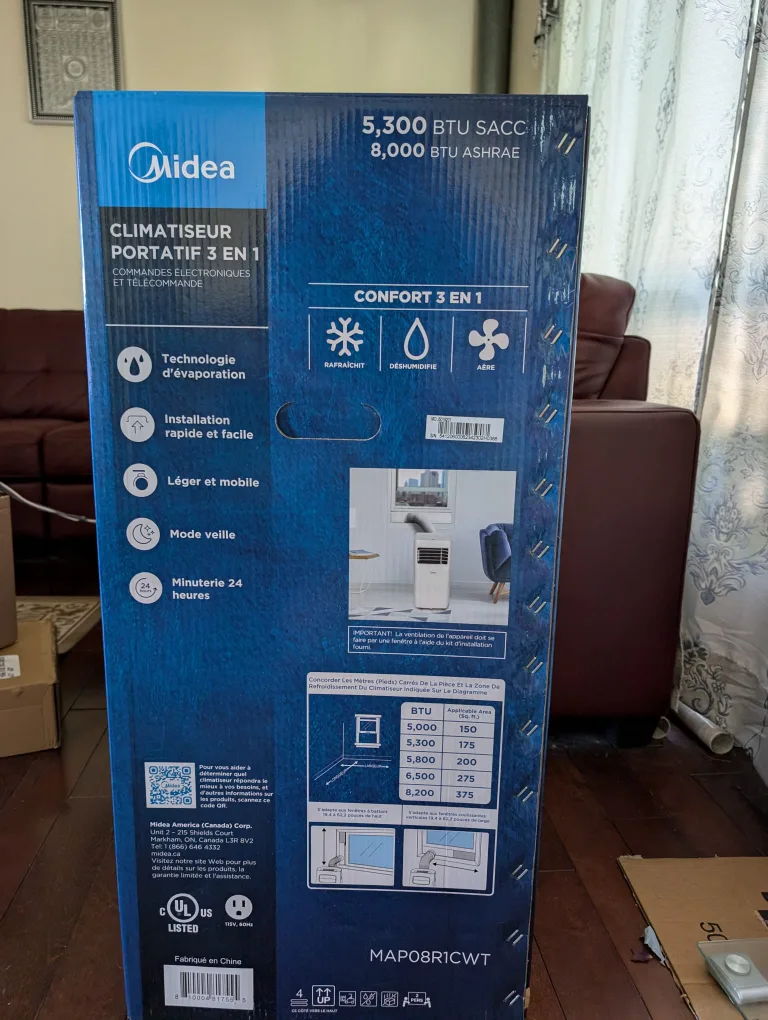 midea portable air condition image indicator(3)