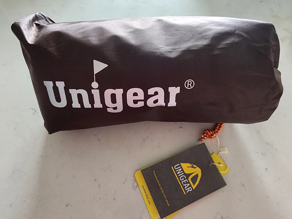 Unigear Brown Camping Tarp 300x300cm thumbnail