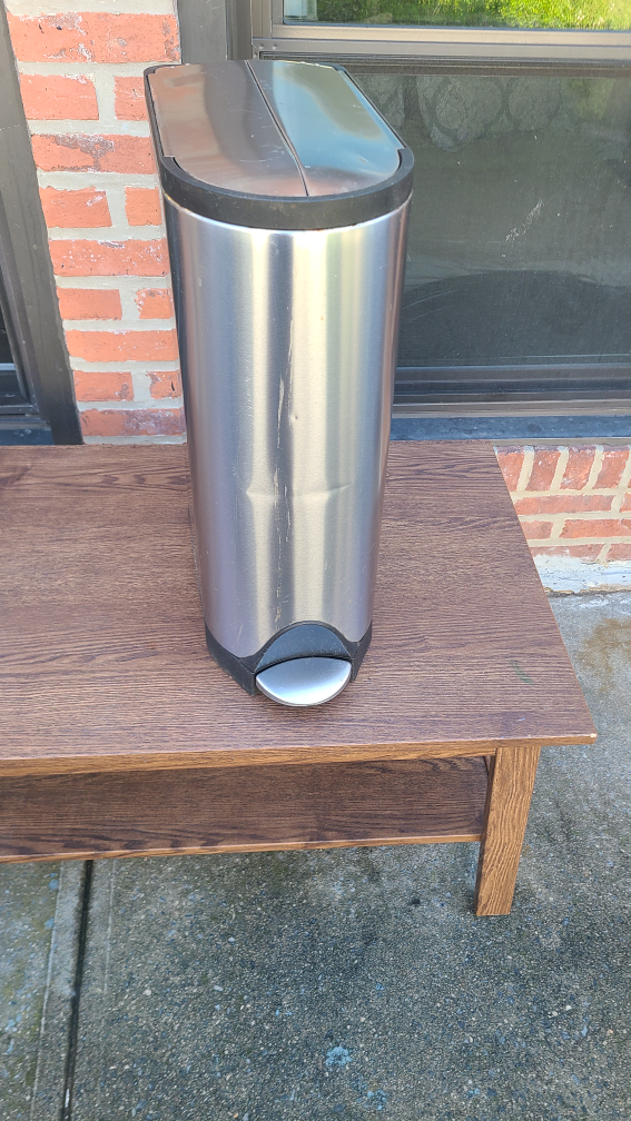 stainless Steel Trash Can
