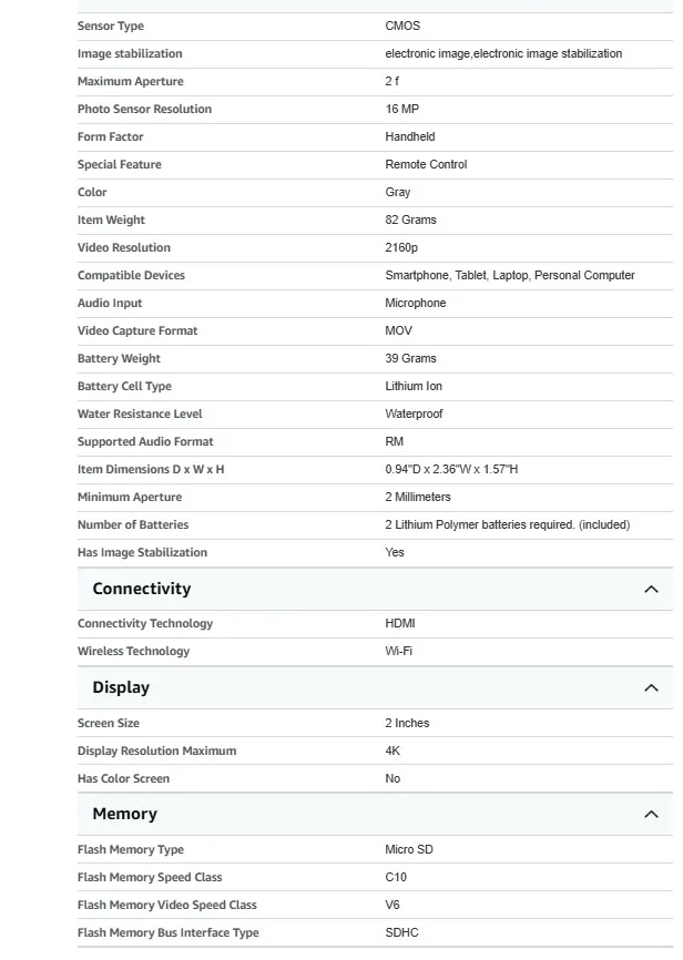 Digital Camera image indicator(5)