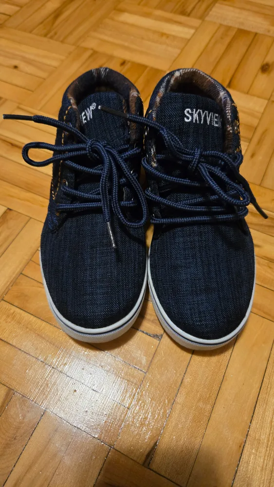 Skyview Kids' Blue Denim Shoes - Size 1 image indicator(5)
