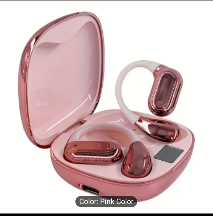 Bluetooth Earbuds - Black and Pink - photo 2
