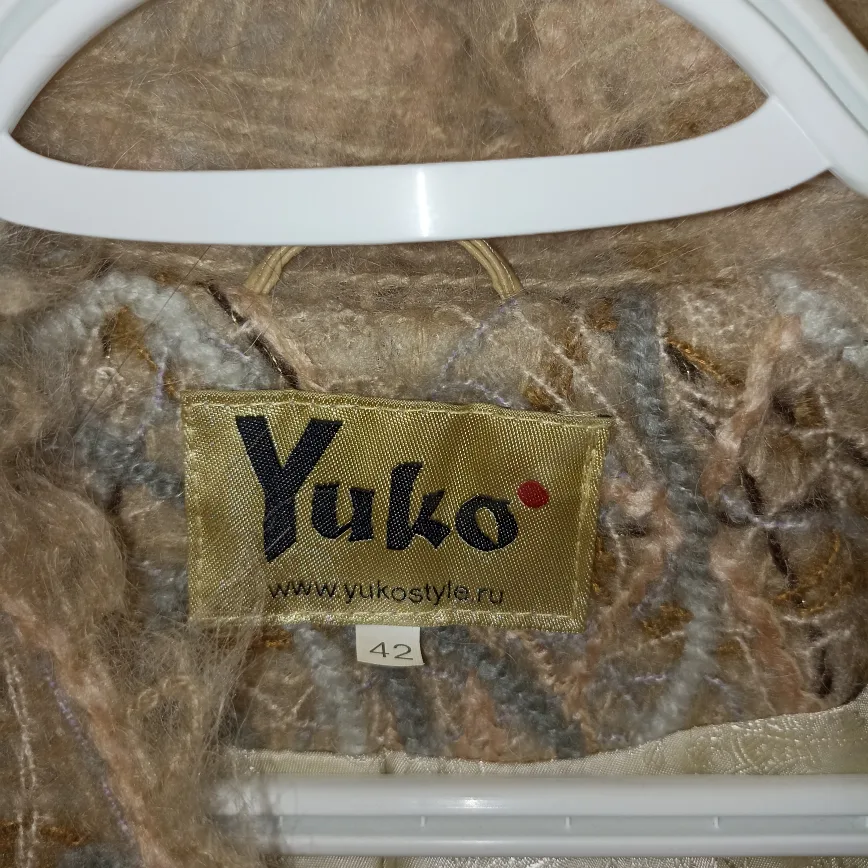 🧶Wet felting 100% wool Jacket - Unique Design, XS size image indicator(6)