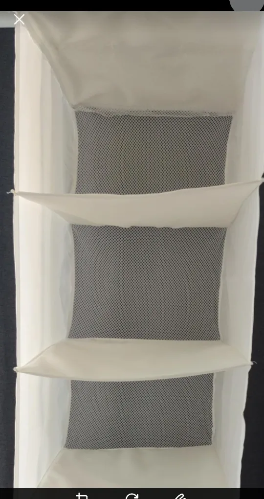 IKEA SKUBB Hanging Organizer - 6 Compartments image indicator(3)