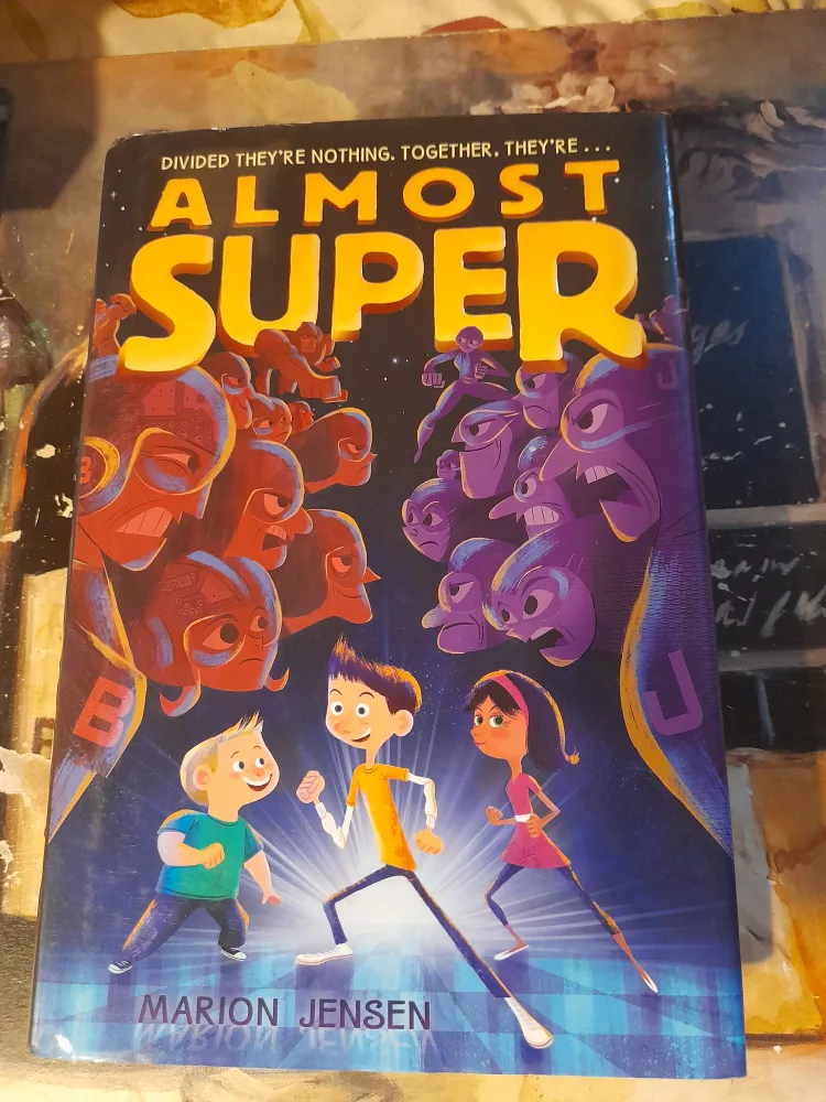 Almost Super by Marion Jensen (Hardcover) thumbnail