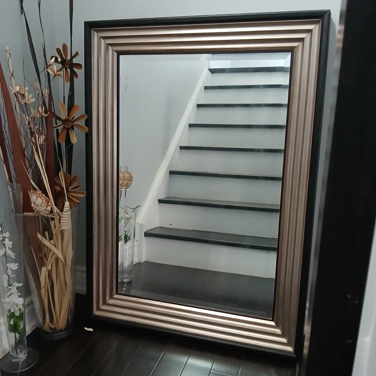 Large Framed Wall Mirror thumbnail