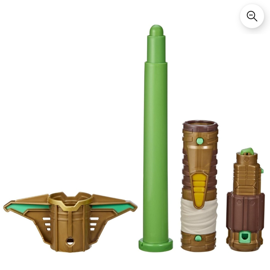 🥳NEW🤩 Star Wars Forge YODA LIGHTSABER Extendable Green - photo 2