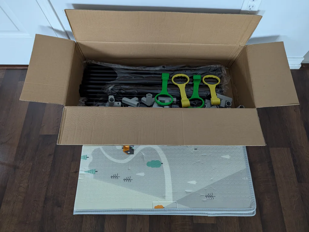 ZEEBABA Baby Playpen with Mat image indicator(5)