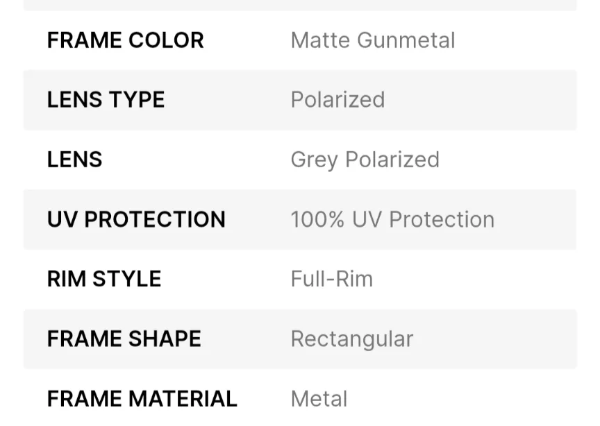 B+D Sunglasses Matte Gunmetal Polarized image indicator(4)