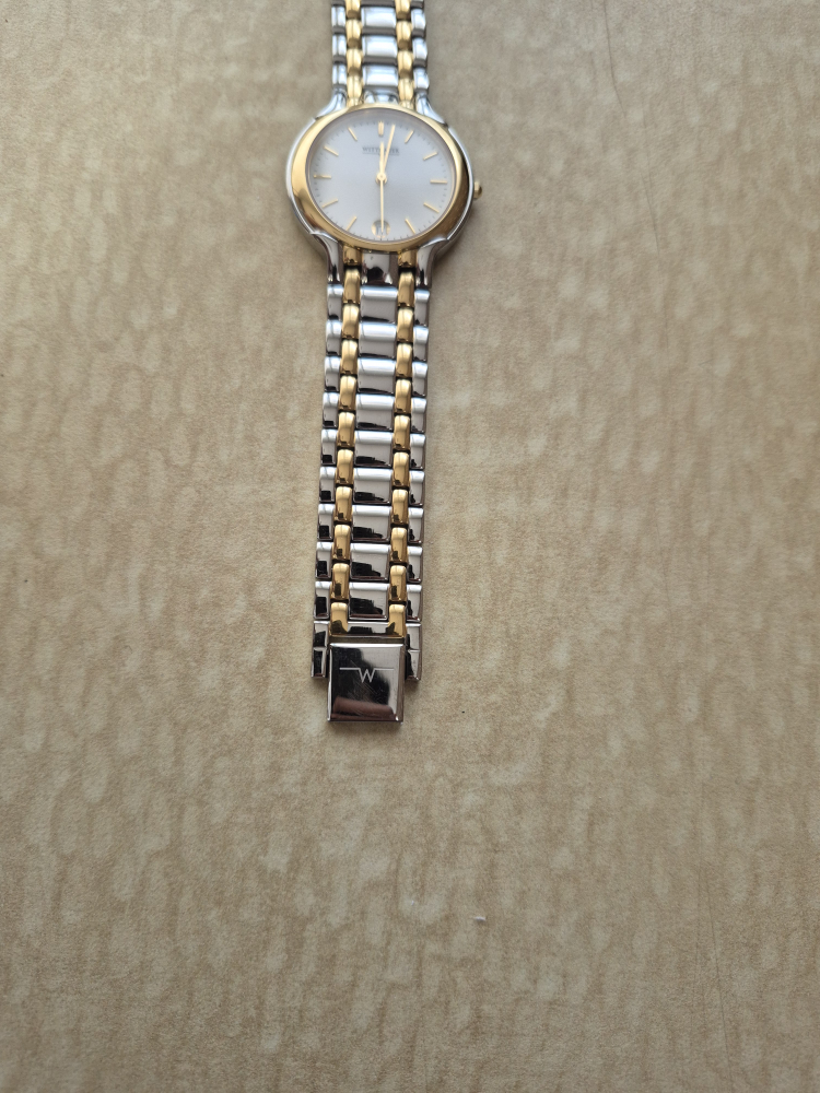 Wittnauer Two-Tone Ladies Watch gold plated sapphire crystal - photo 3