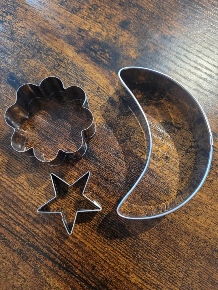 Cookie Cutters - Star, Moon, Flower thumbnail
