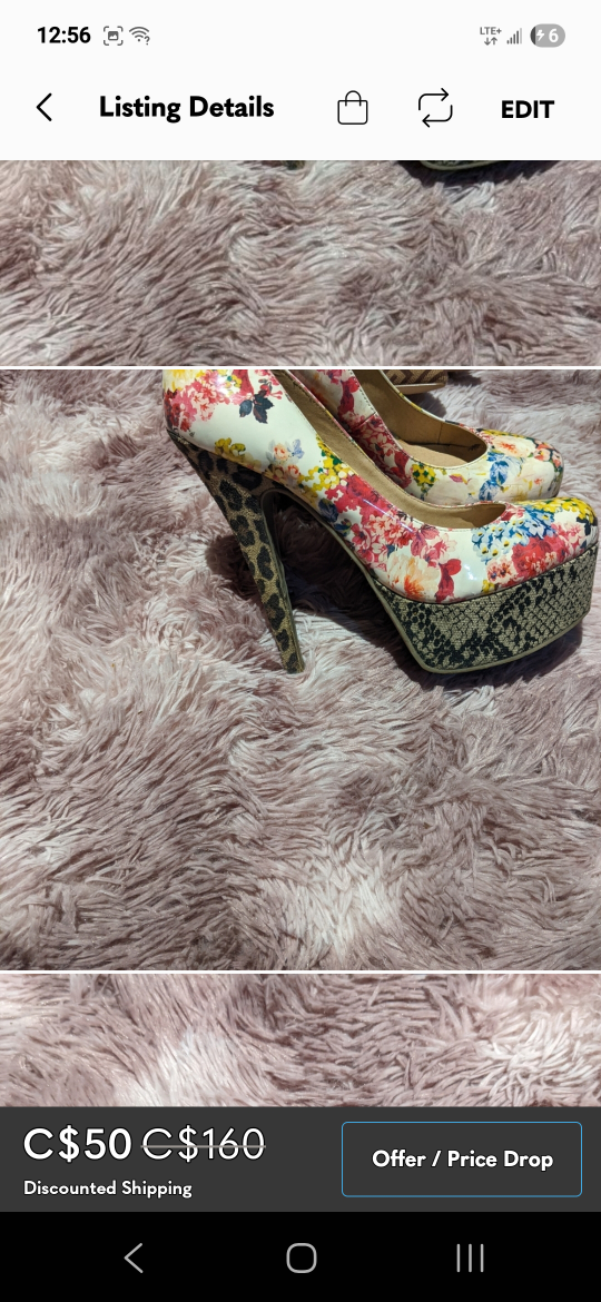 Zigisoho Floral Heels - photo 3